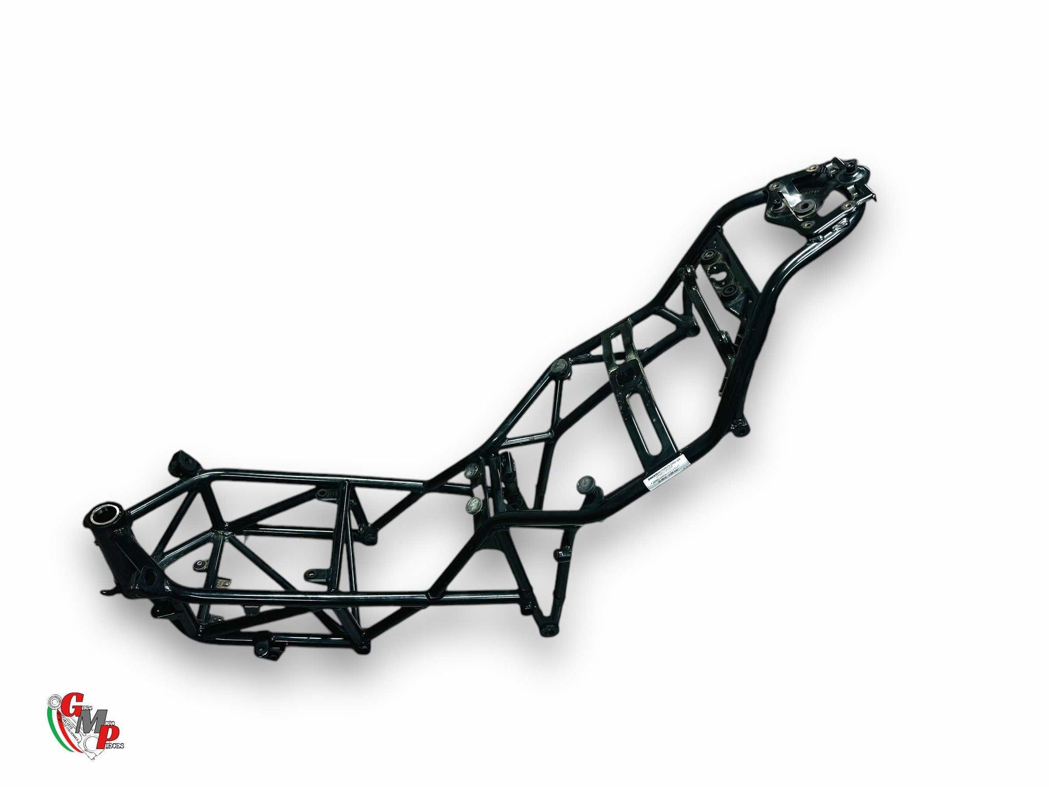 Black frame and registration document - Ducati Multistrada 620