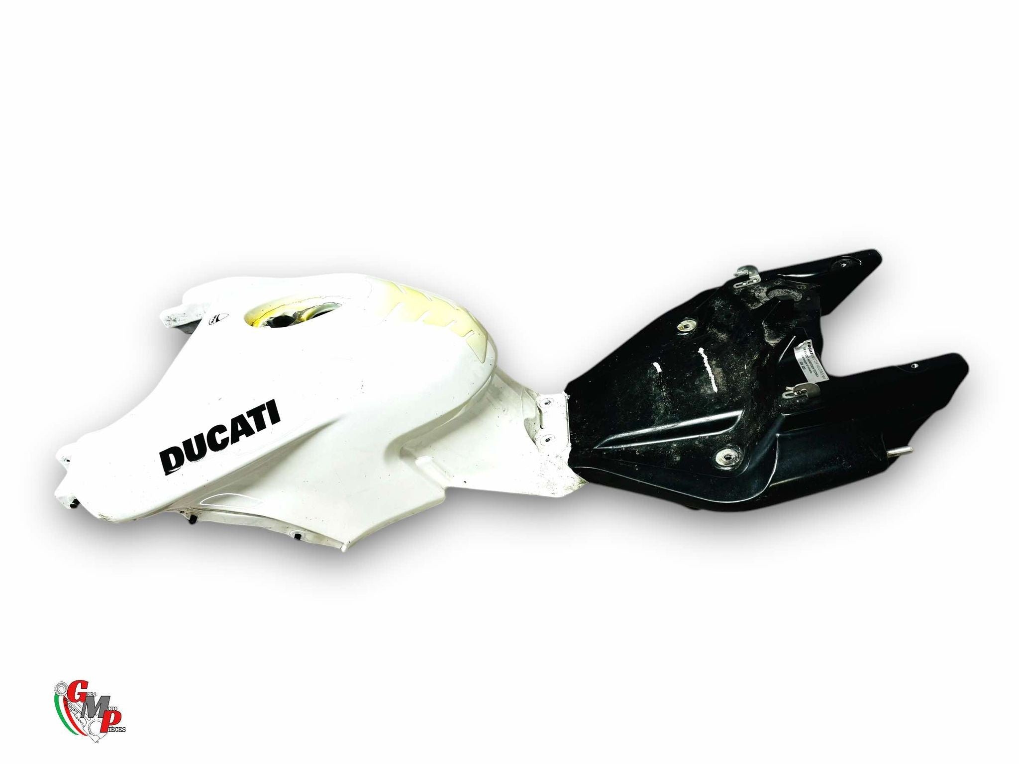 White Black Tank - Ducati