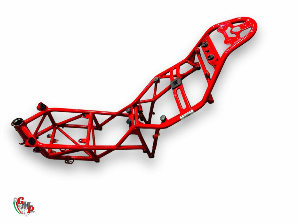Red Frame and Registration Card - Ducati Multistrada 1000 2005 2006