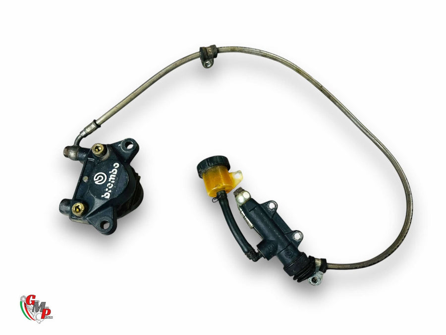 Rear Braking with Caliper Hose and Master Cylinder - Ducati