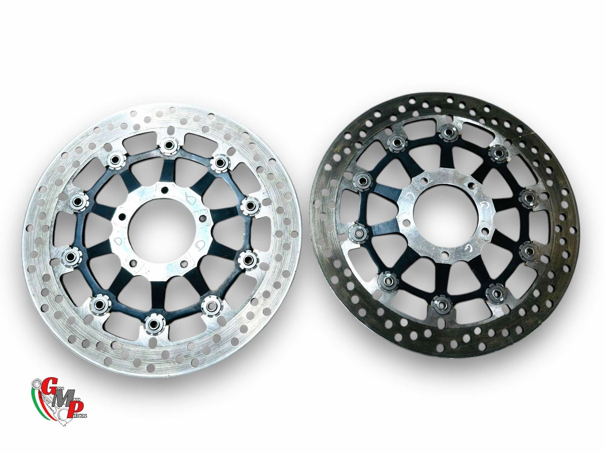 Pair of Front Brake Discs 305mm Diameter Good Condition - Ducati