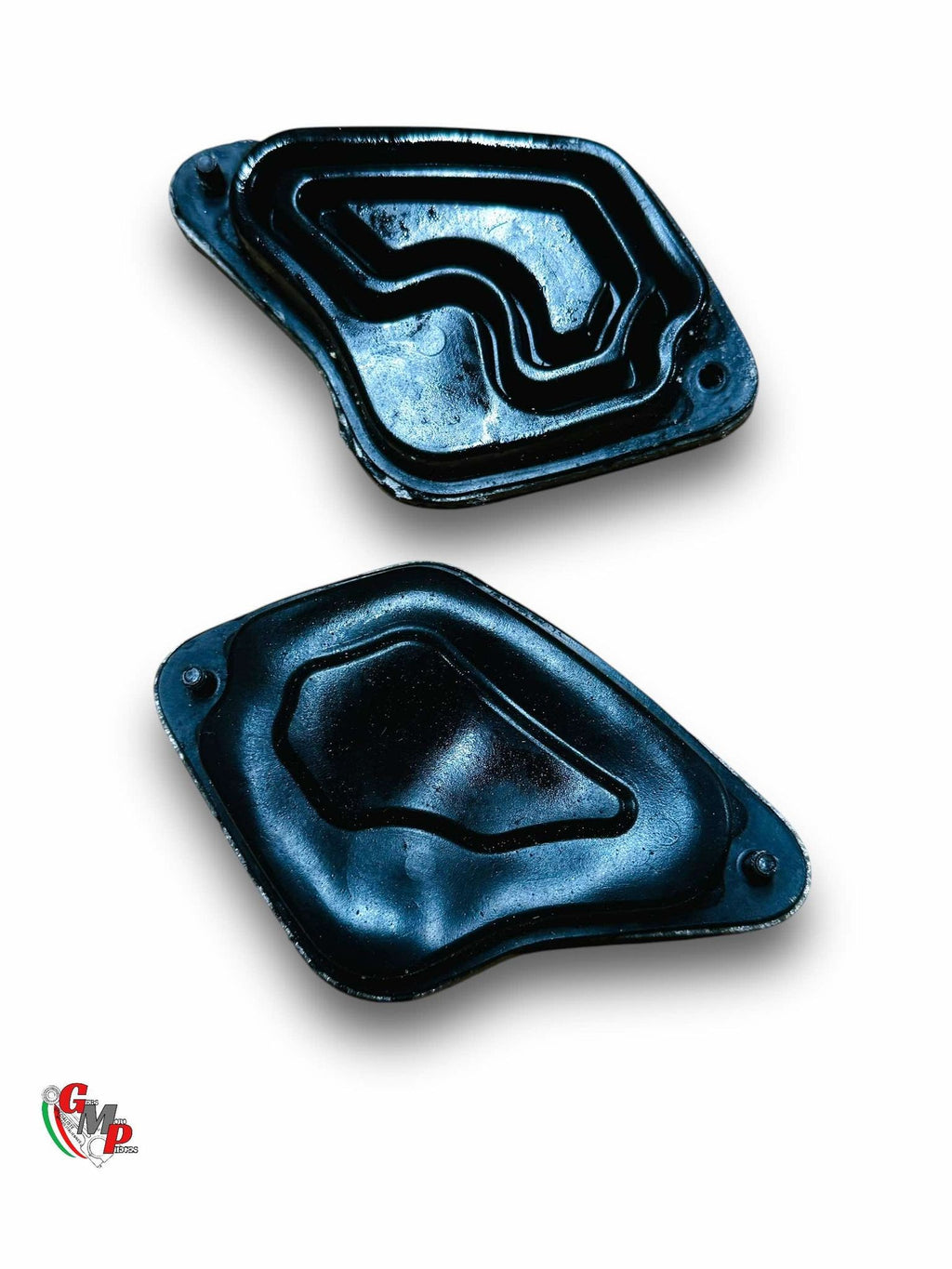 Pair of Brake and Clutch Fluid Reservoir Covers - Ducati