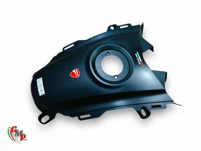 Black Tank Central Cover - Ducati
