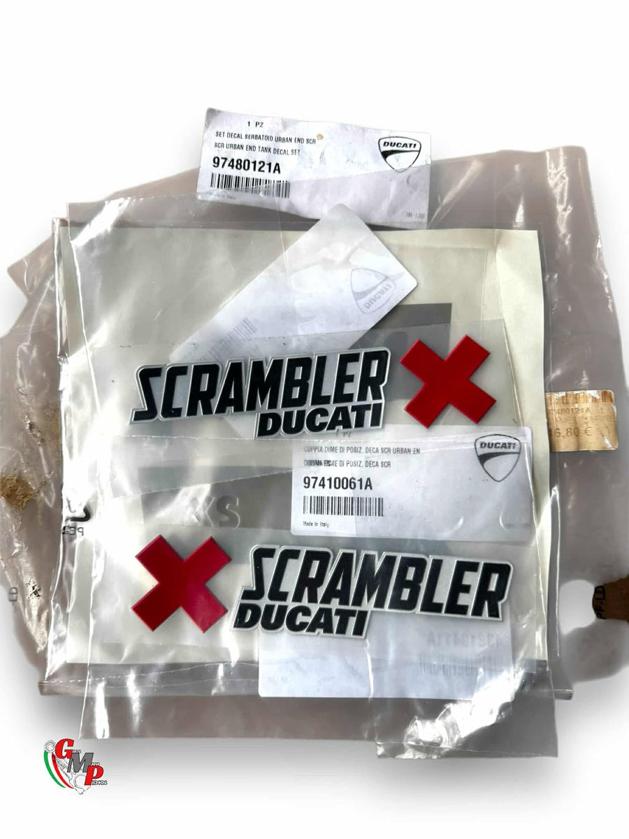 New Tank Sticker Kit - Ducati Performance