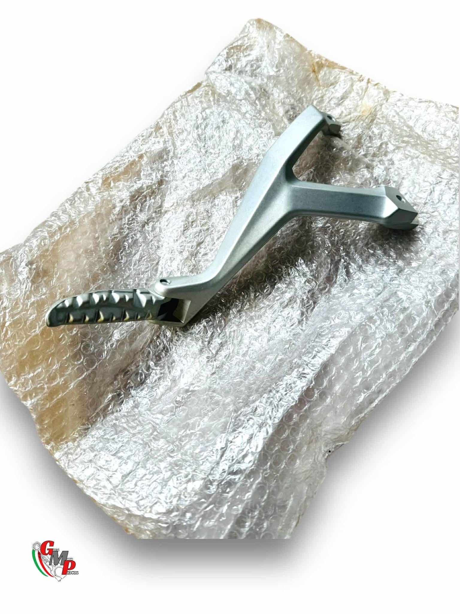 Complete Left Footrest Plate - Ducati Panigale 899 1199 959 V2 final horn