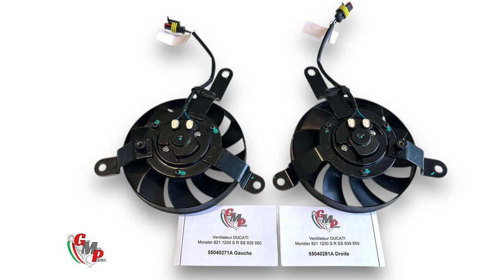 Pair of Right and Left Fans - Ducati