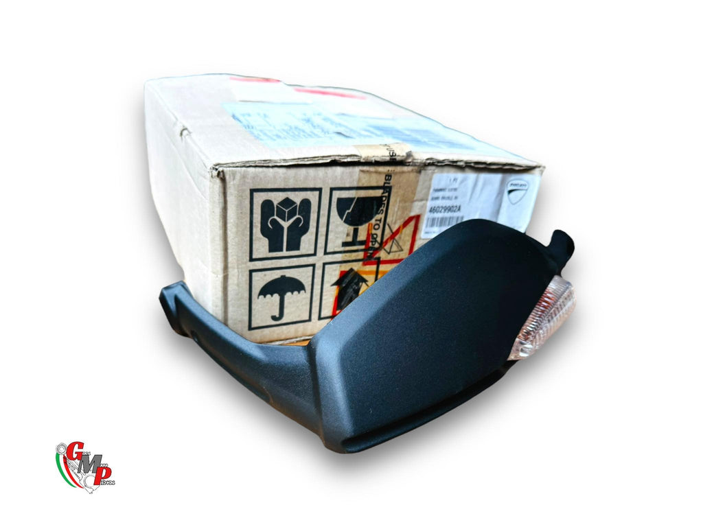 Complete Hand Guard with Right Turn Signal - Ducati