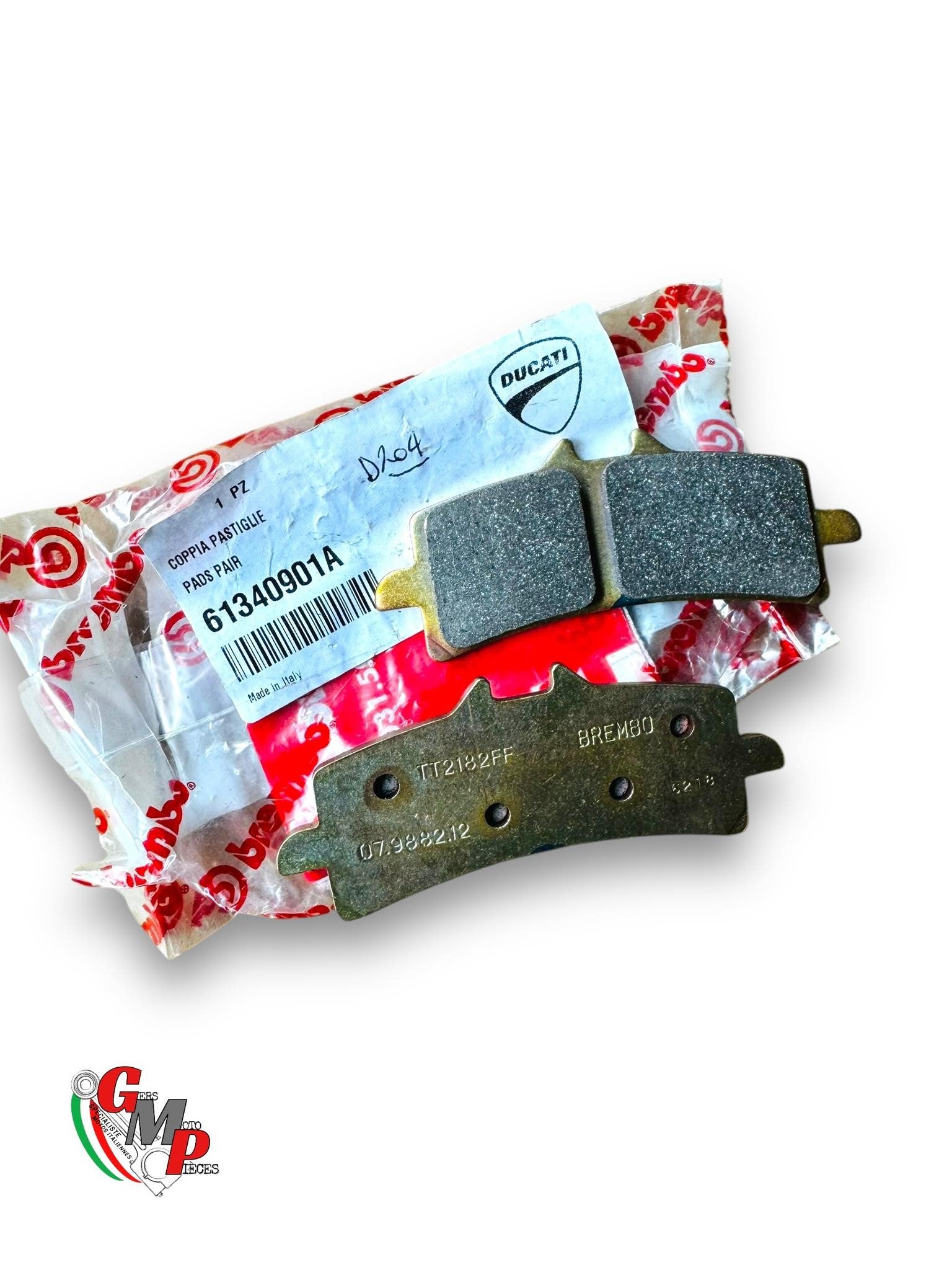Original Brembo Front Brake Pad NEW - Ducati Streetfighter 1098 Panigale 1199 Diavel 1200 cor finale