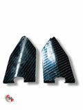 Pair of Carbon Heel Guard Covering - Ducati