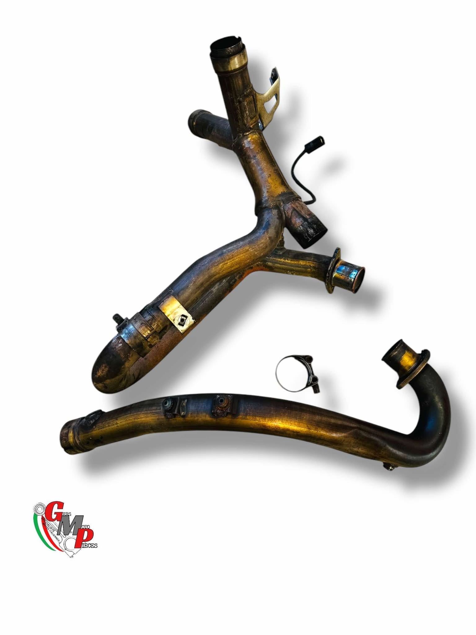 Exhaust Manifold Assembly - Ducati Monster 696 final horn