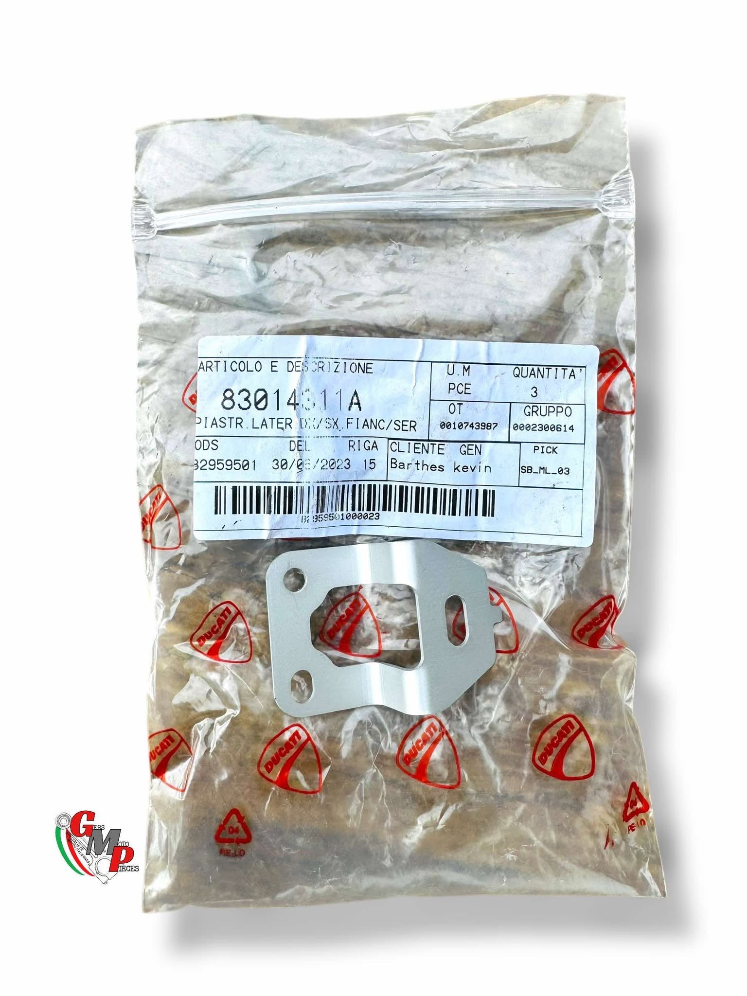 Tank Support Bracket - Ducati