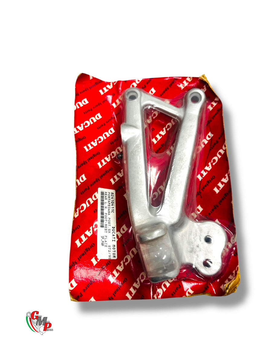 Left Rear Footrest Plate NEW - Ducati