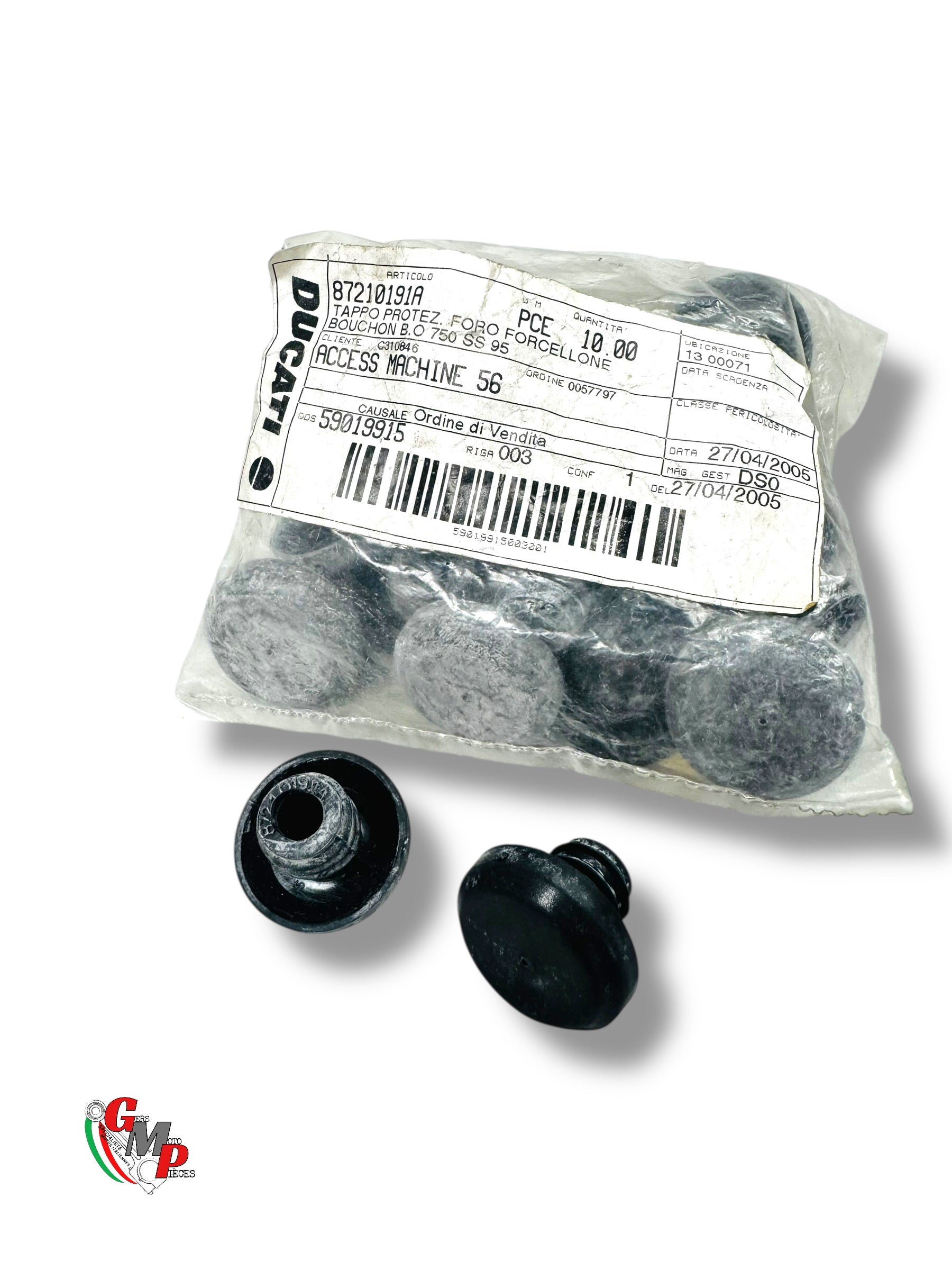 Bouchon Axe Bras Oscillant NEUF - Ducati