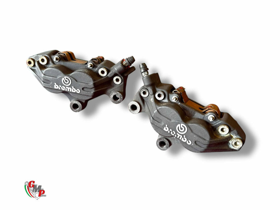 Pair of Brembo P4 34/30 Black Calipers - Ducati