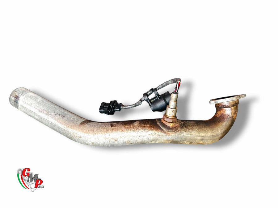 Horizontal Exhaust Manifold with Lambda Sensor - Ducati