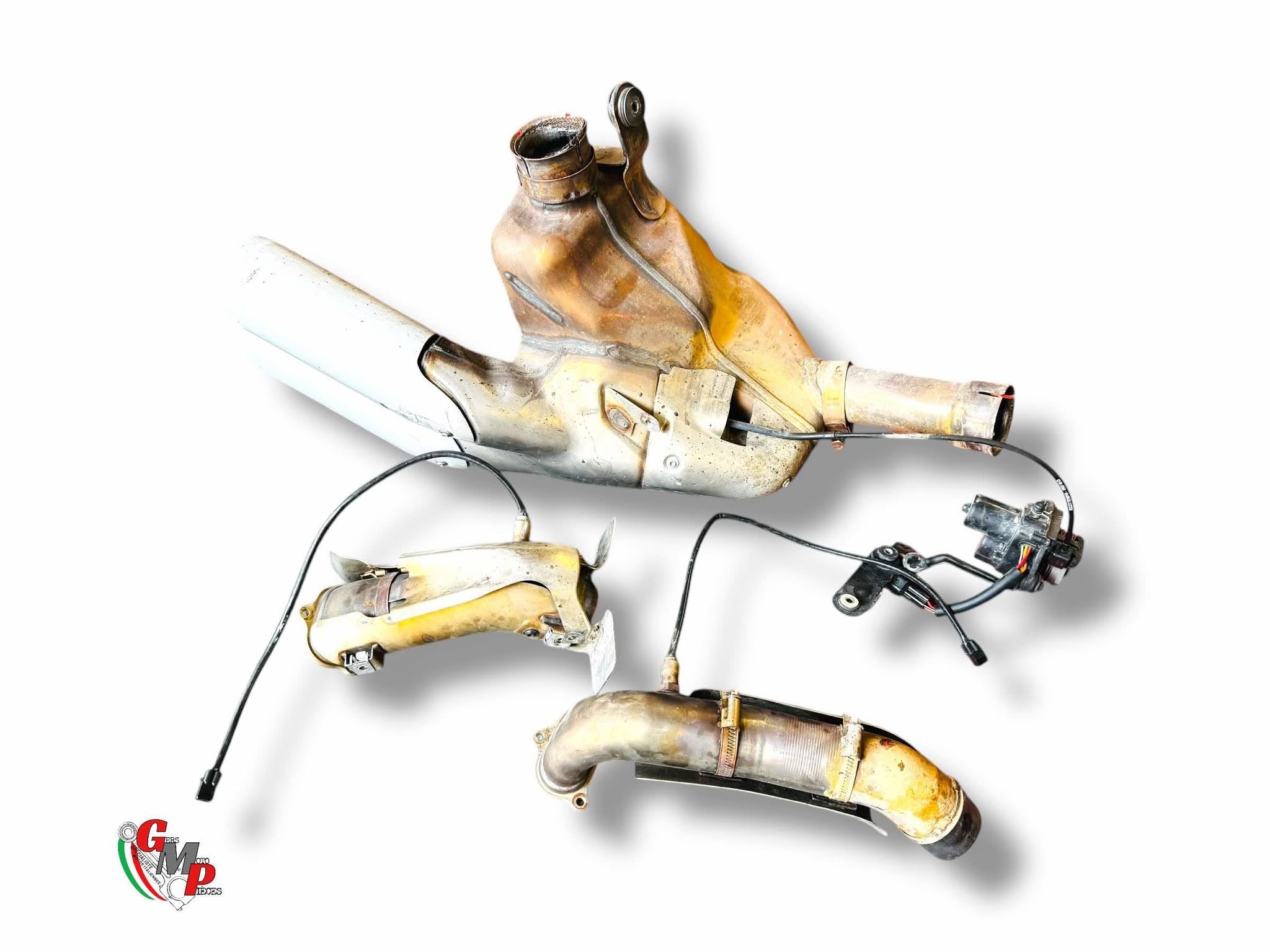 Exhaust Catalyst and Manifold - Ducati