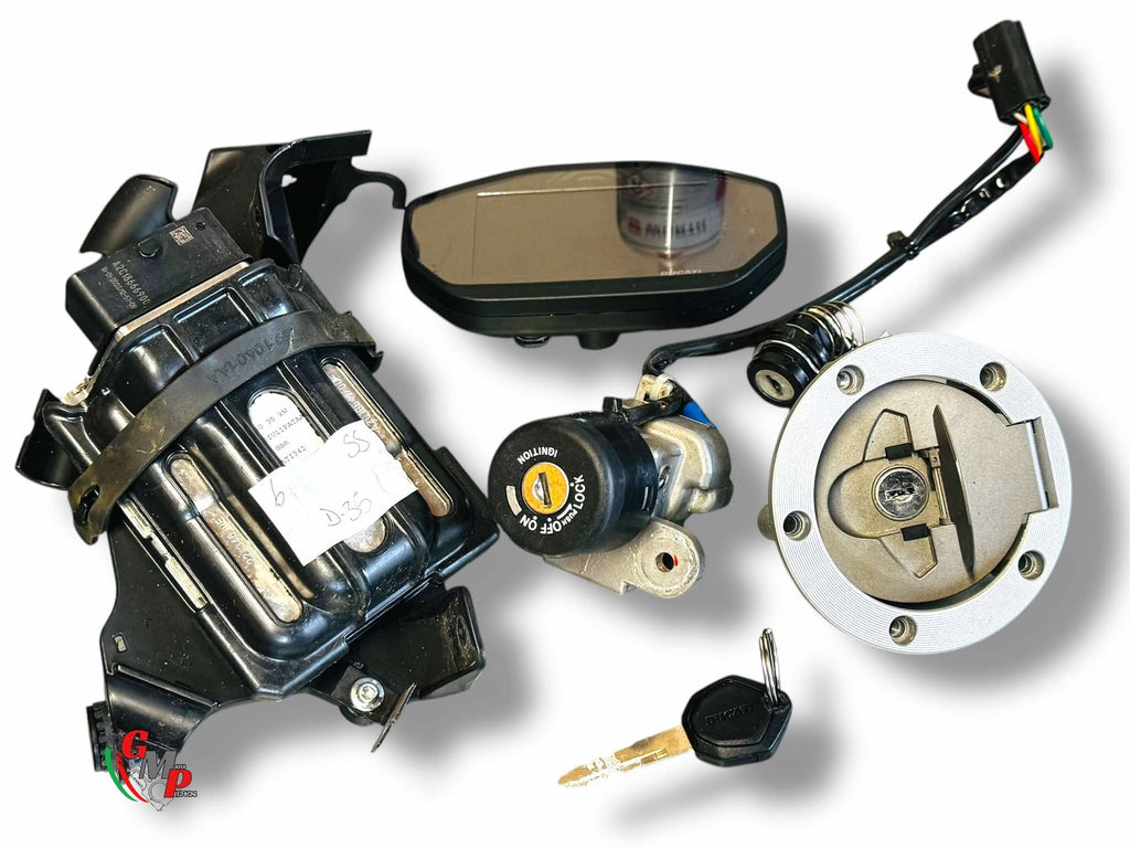 Lock Kit with 8000KMS Counter - Ducati