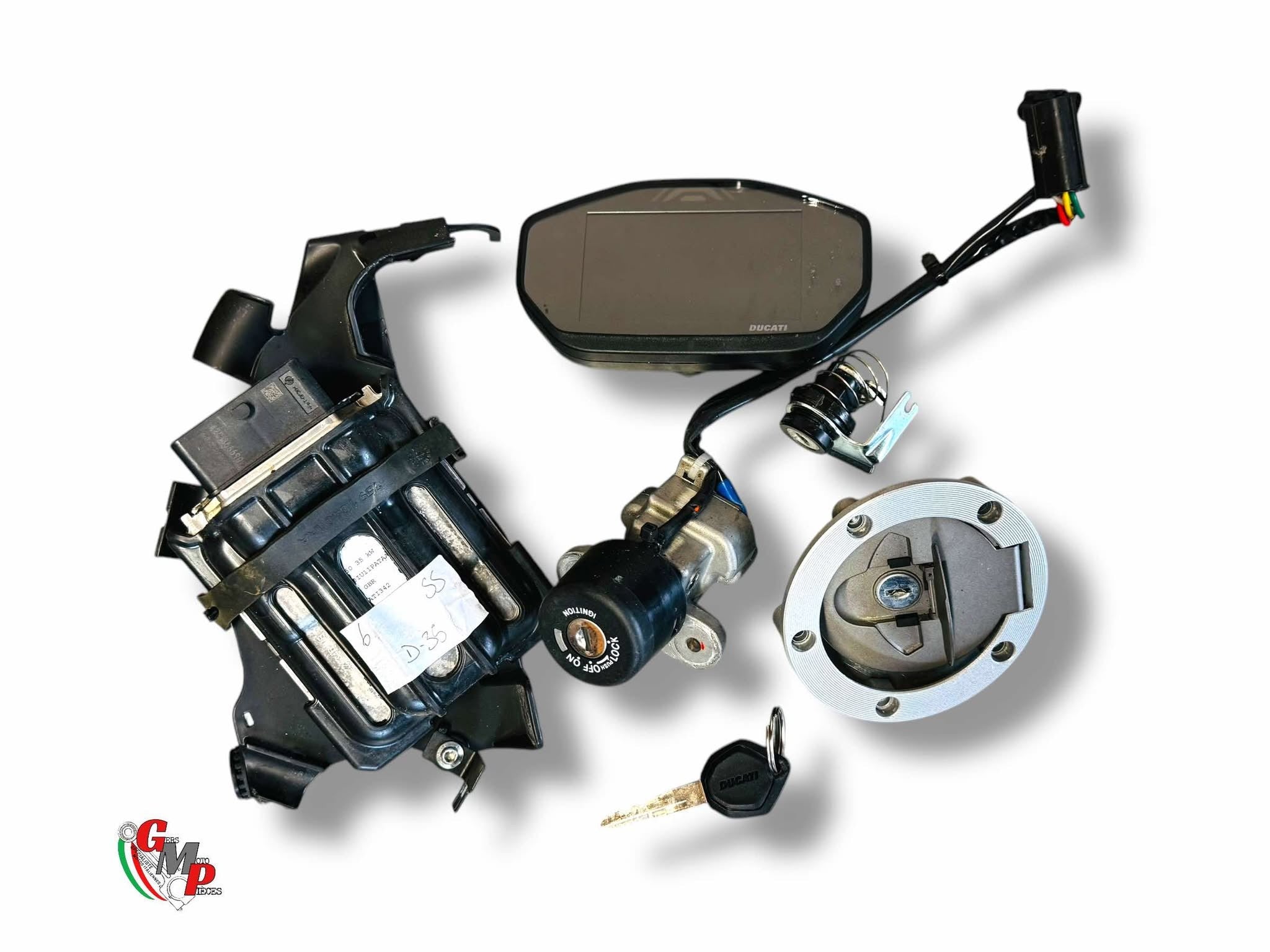 Lock Kit with 8000KMS Counter - Ducati