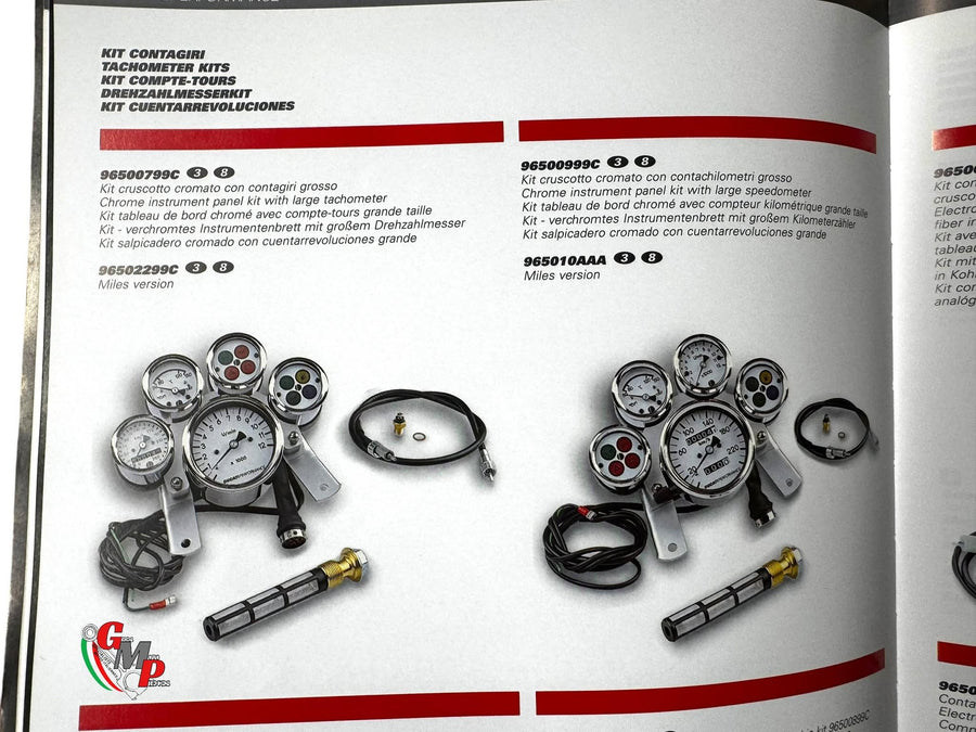 Ducati Performance Tachometer Gauge - Ducati