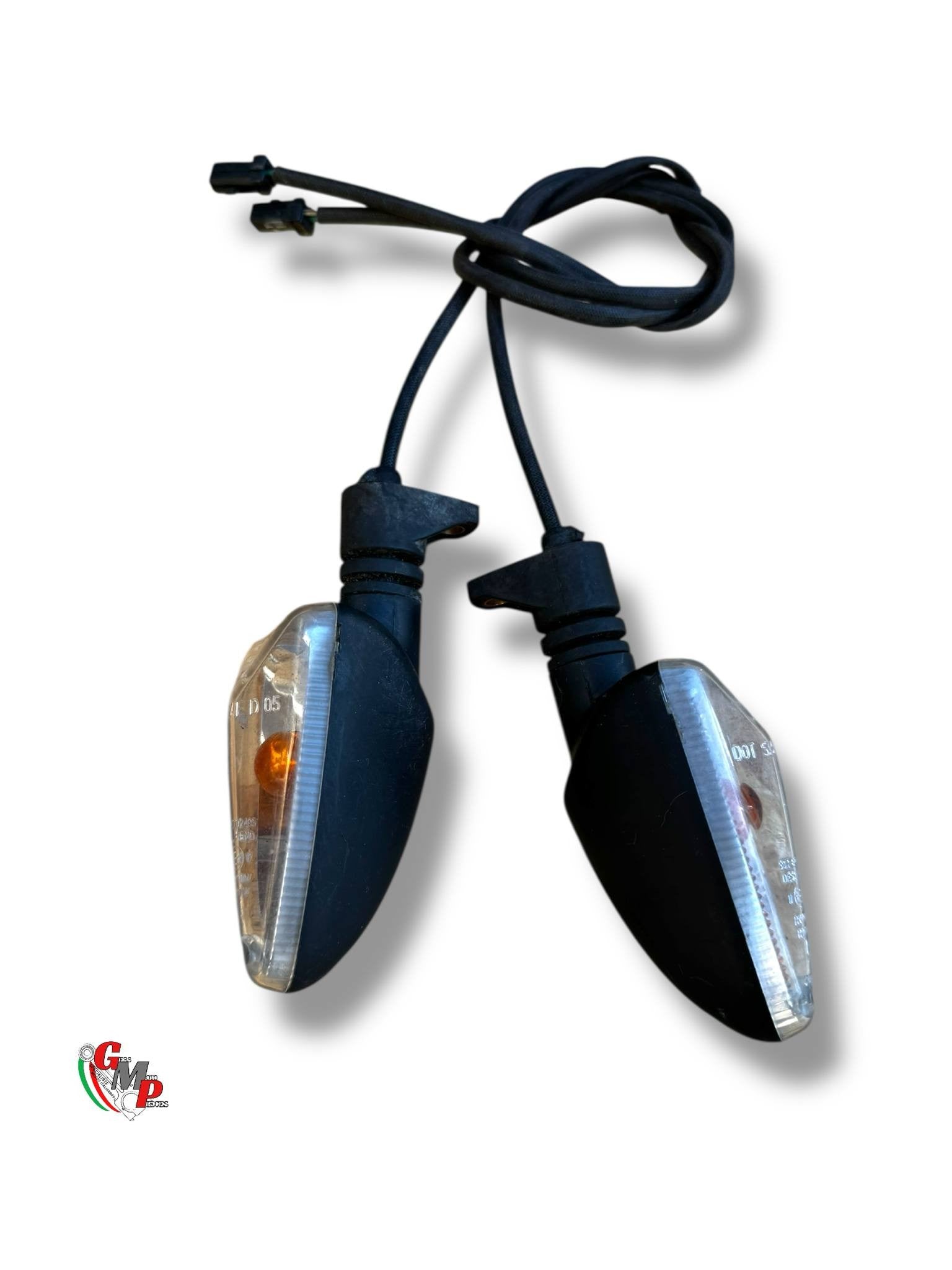 Pair of Rear Turn Signals - Ducati Hypermotard 796 1100 1100s 1100 evo