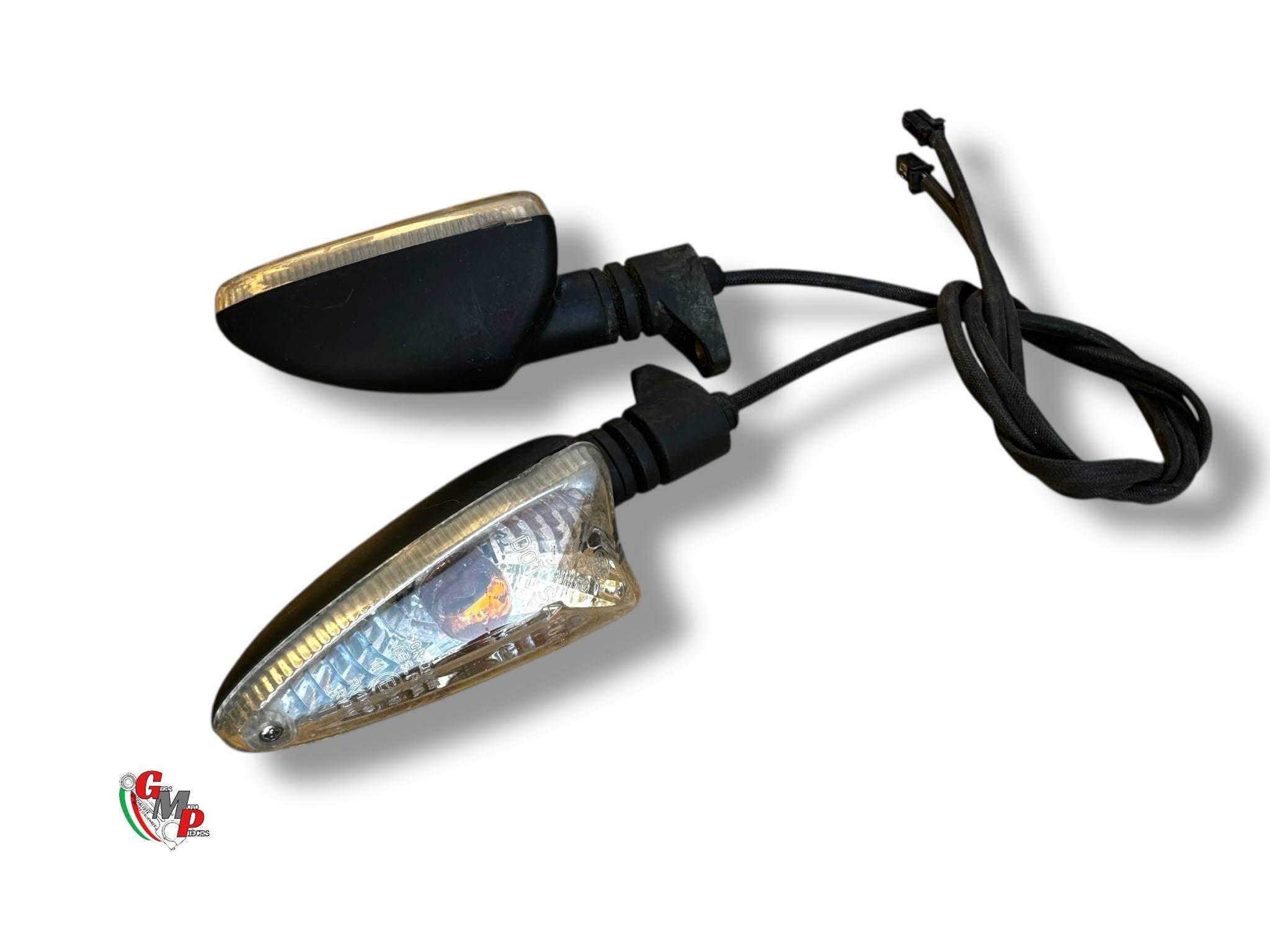 Pair of Rear Turn Signals - Ducati Hypermotard 796 1100 1100s 1100 evo