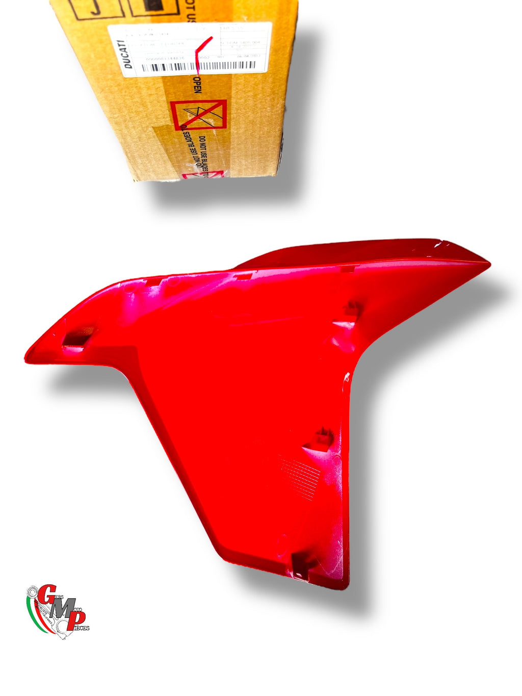New Red Left Radiator Shroud - Ducati