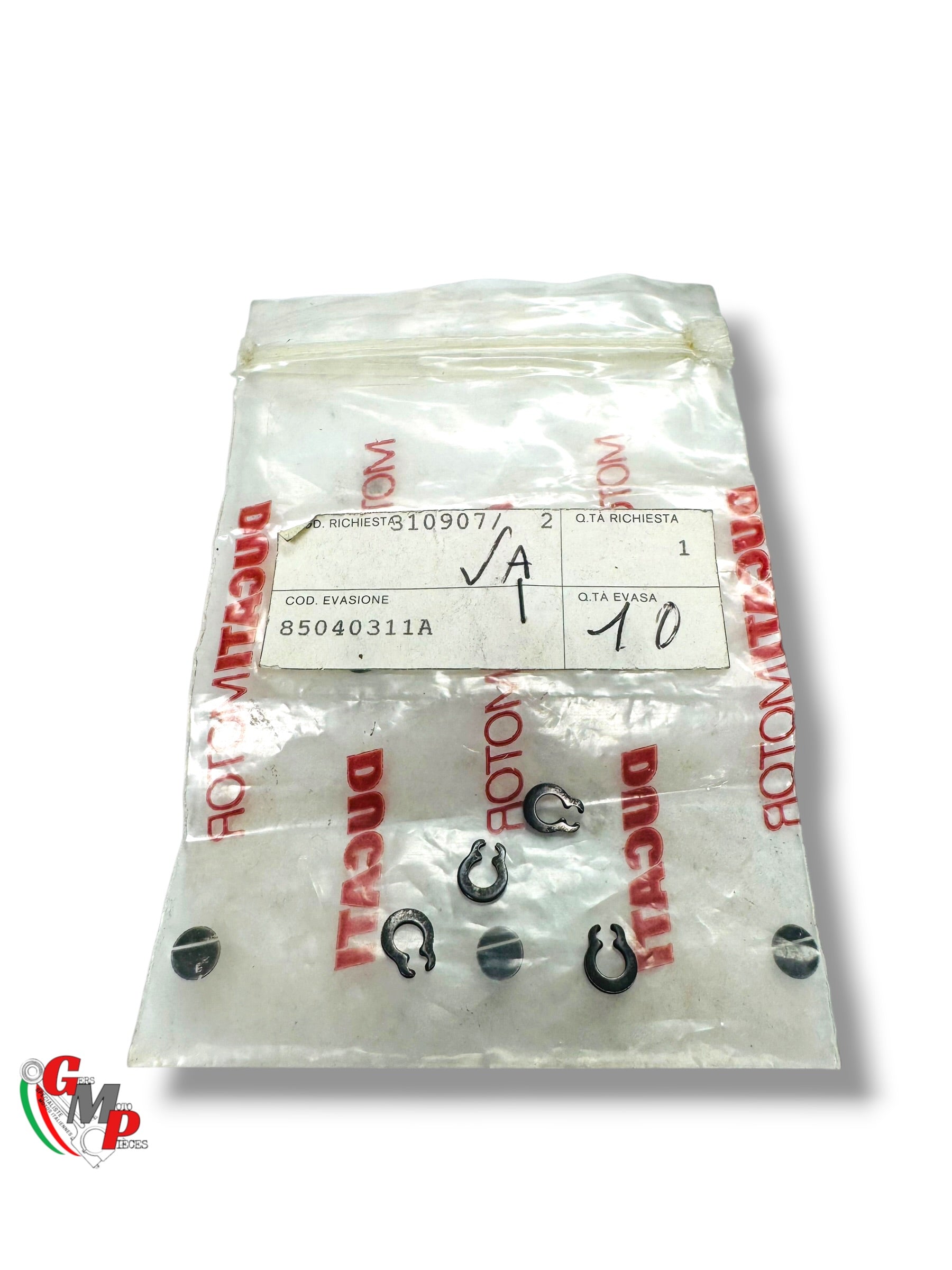 Clips Bague Benzing 4Mm Din 6799 NEUF - Ducati