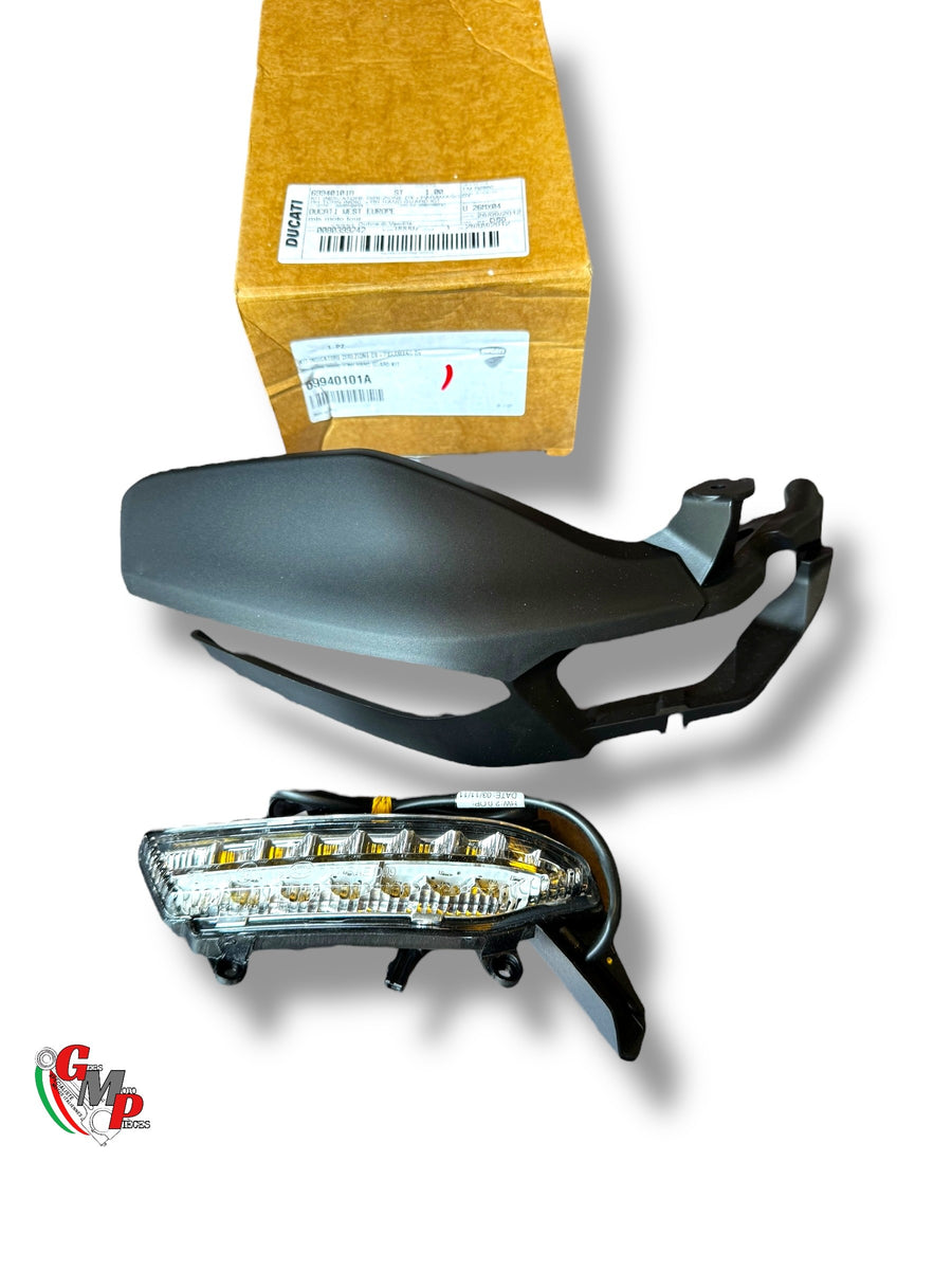 Complete Right Hand Guard with Indicator - Ducati