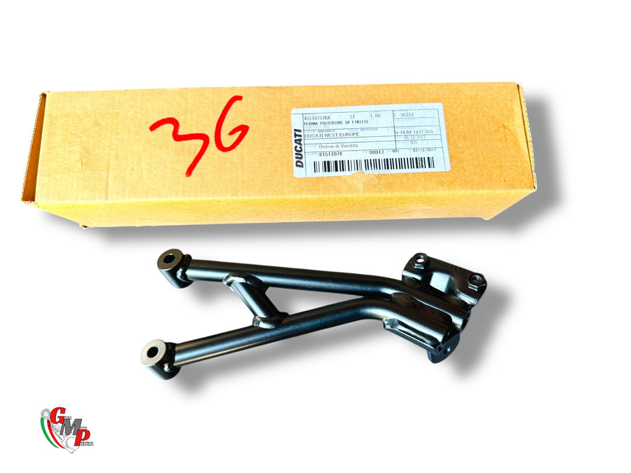 New Right Passenger Footrest Plate - Ducati