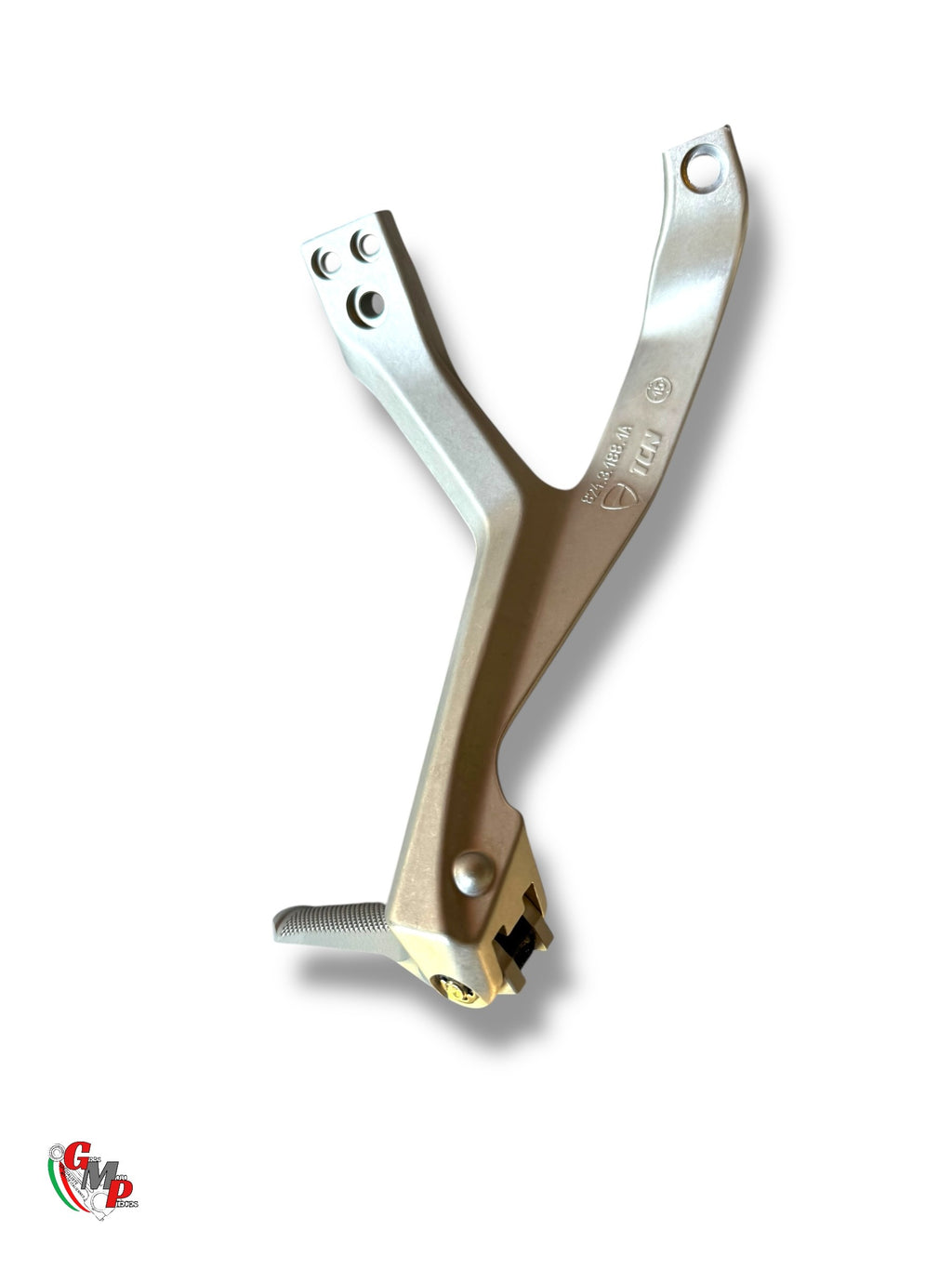 Complete Left Footrest Plate - Ducati Panigale 899 1199 959 V2 final horn