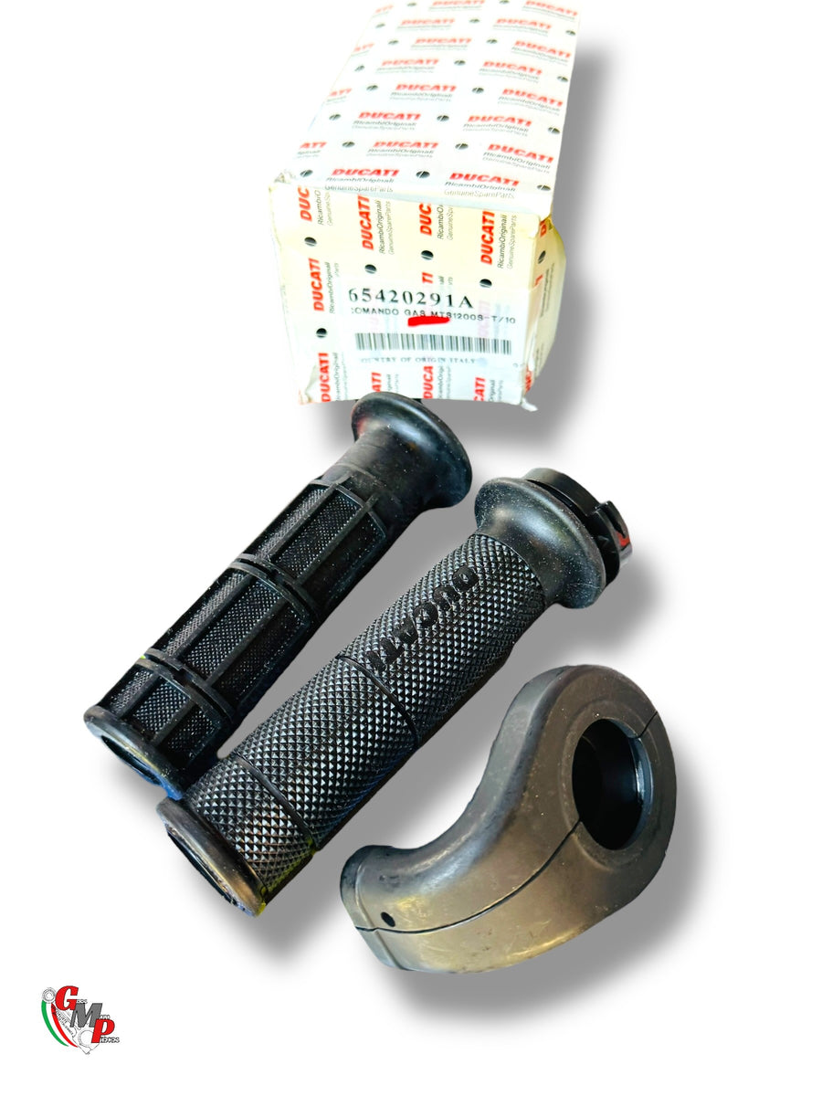 Rubber Grip and Lever Set NEW - Ducati