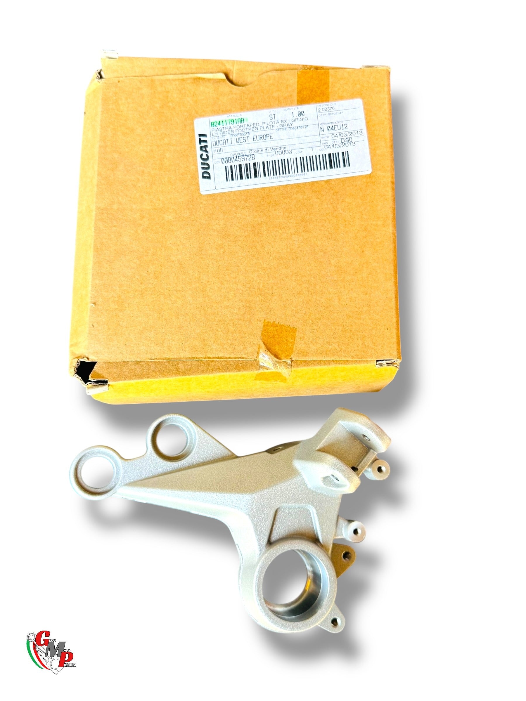 NEW Left Rider Footrest Plate - Ducati