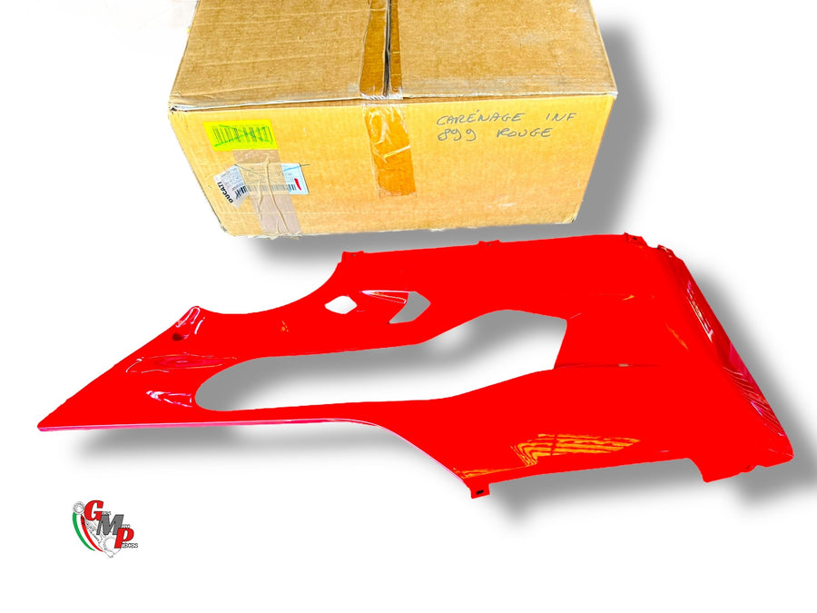 NEW Red Right Half Skid Plate - Ducati