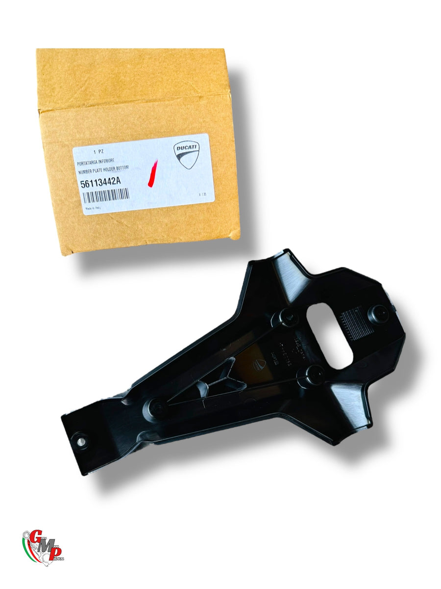 Lower Plastic License Plate Holder NEW - Ducati