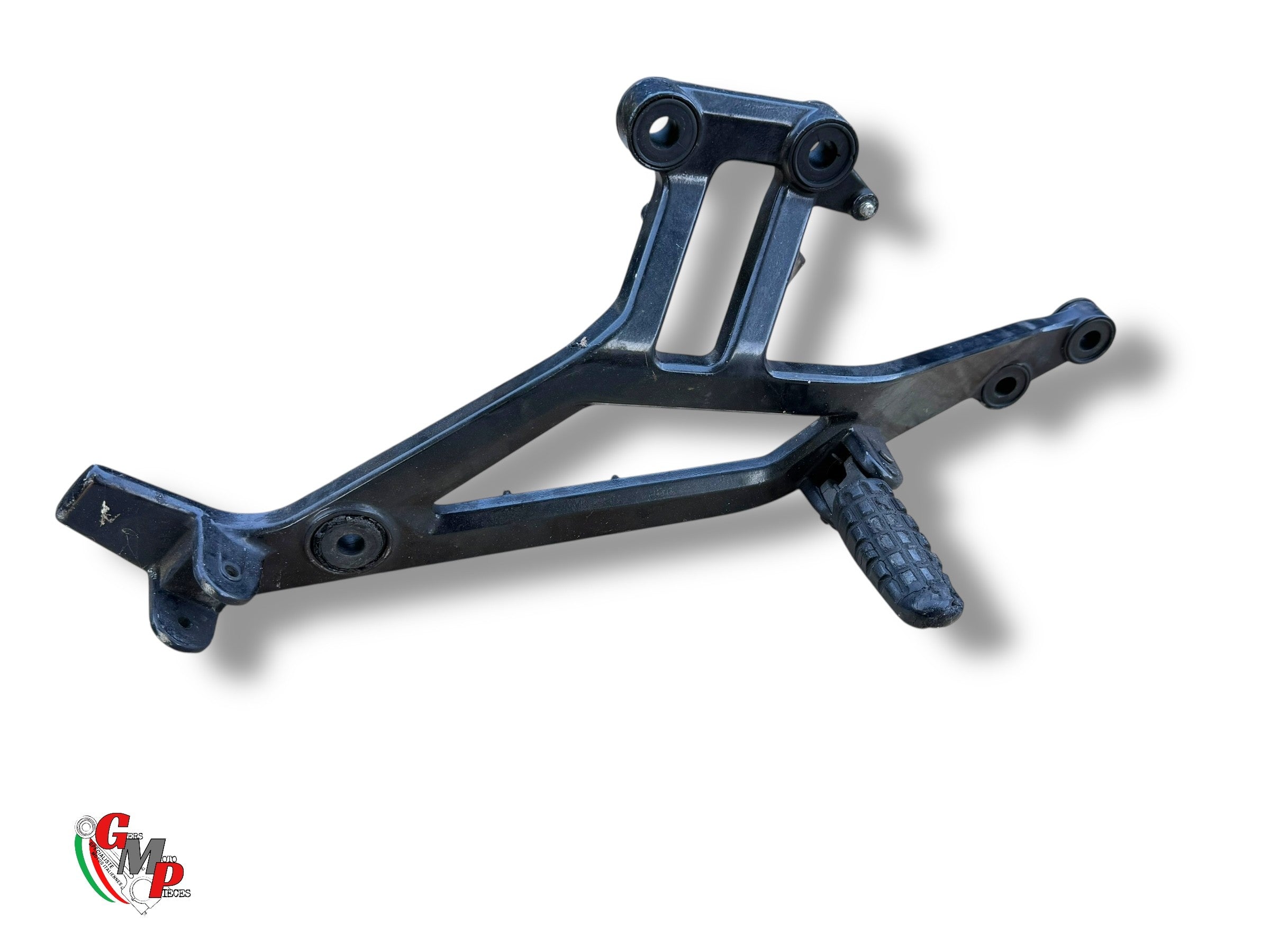 Right Footrest Plate Black - Ducati