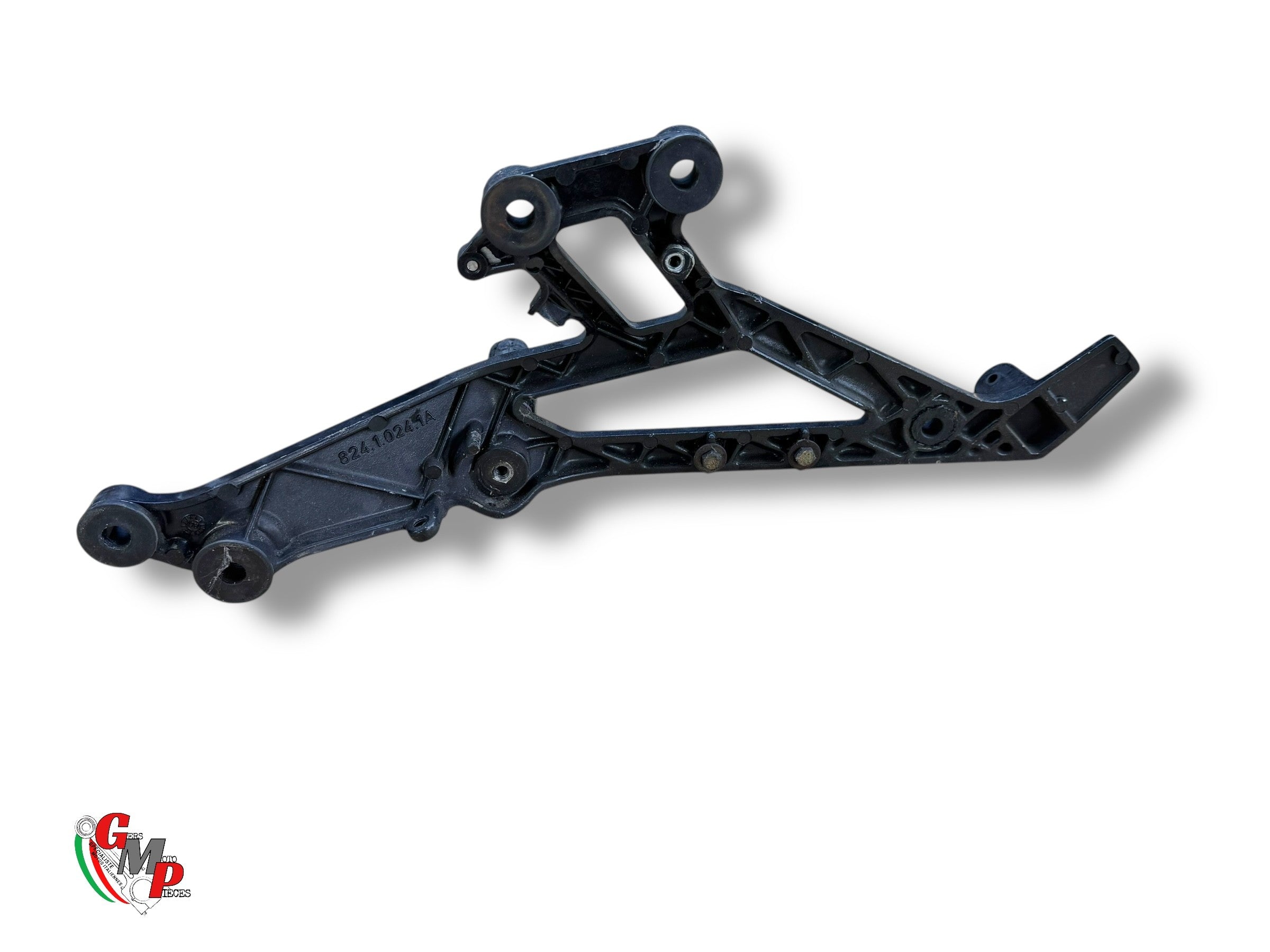 Right Footrest Plate Black - Ducati