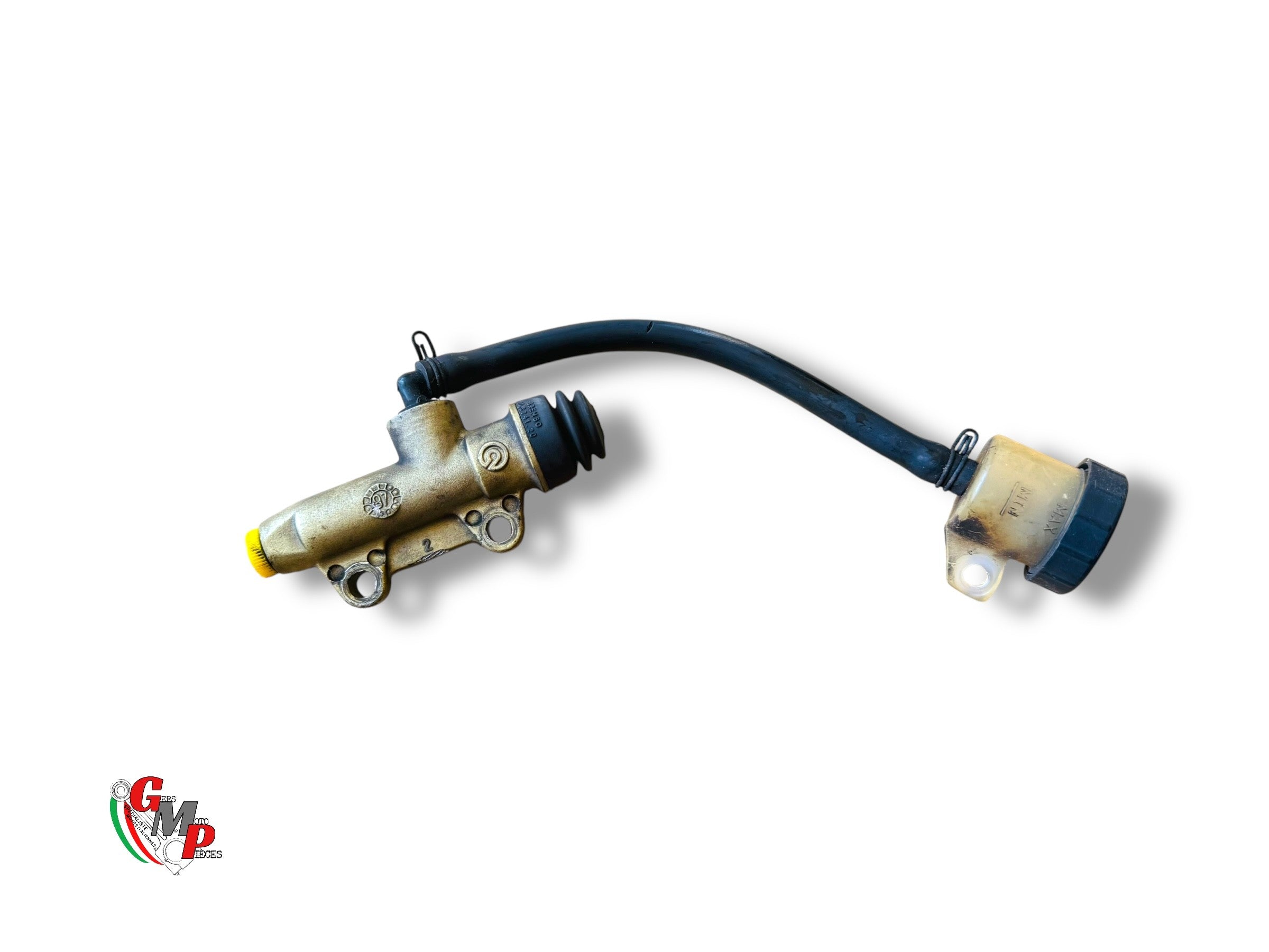 Rear Brake Master Cylinder and Hose - Ducati Monster 600 750 900 final horn