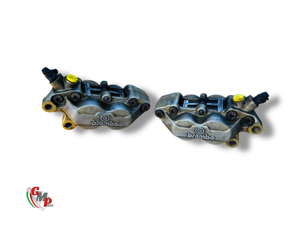 Pair of Brembo Gold Series Front Brake Calipers 40mm Mounting Center Distance - Ducati