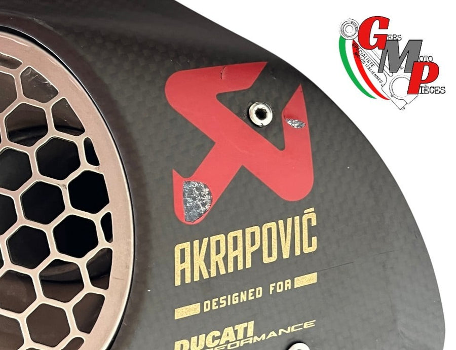 Akrapovic Titanium Exhaust Approved - Ducati