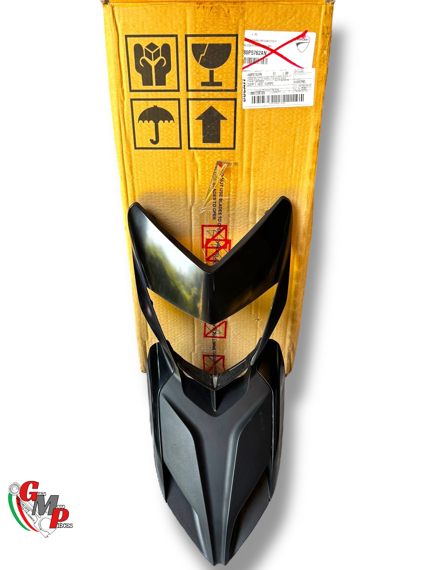 Carénage tête de fourche noir NEUF - DUCATI