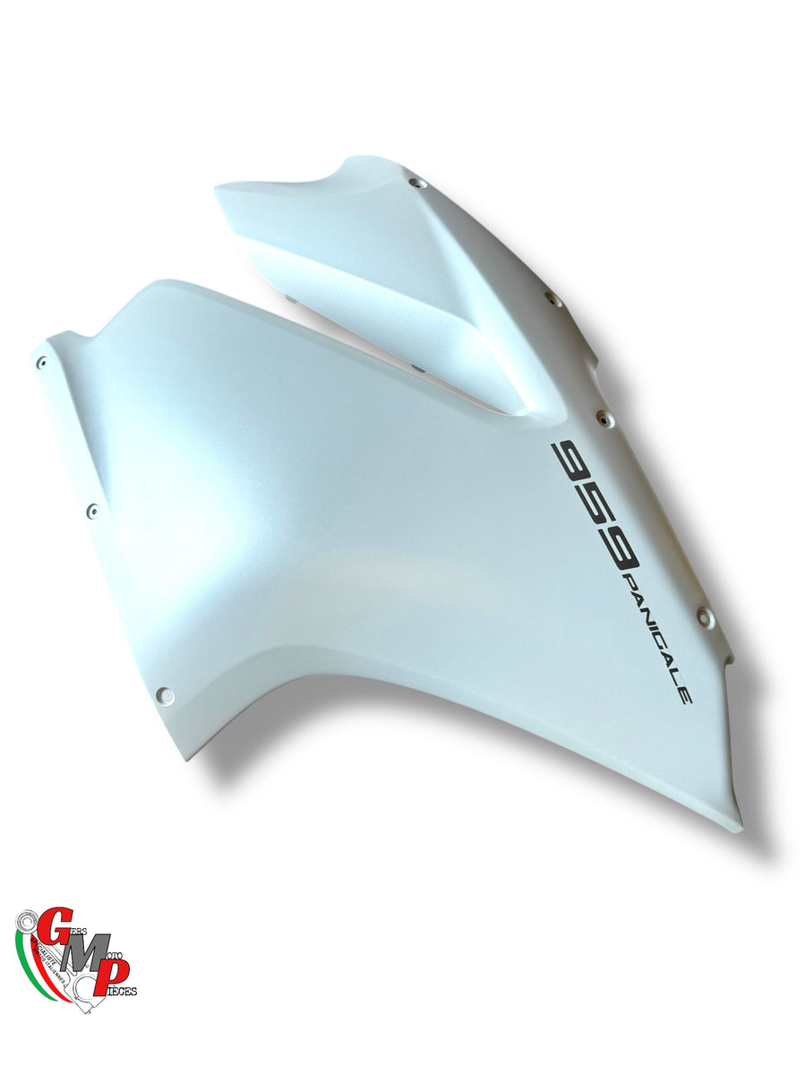Right Upper Fairing Side Panel, White, NEW - DUCATI