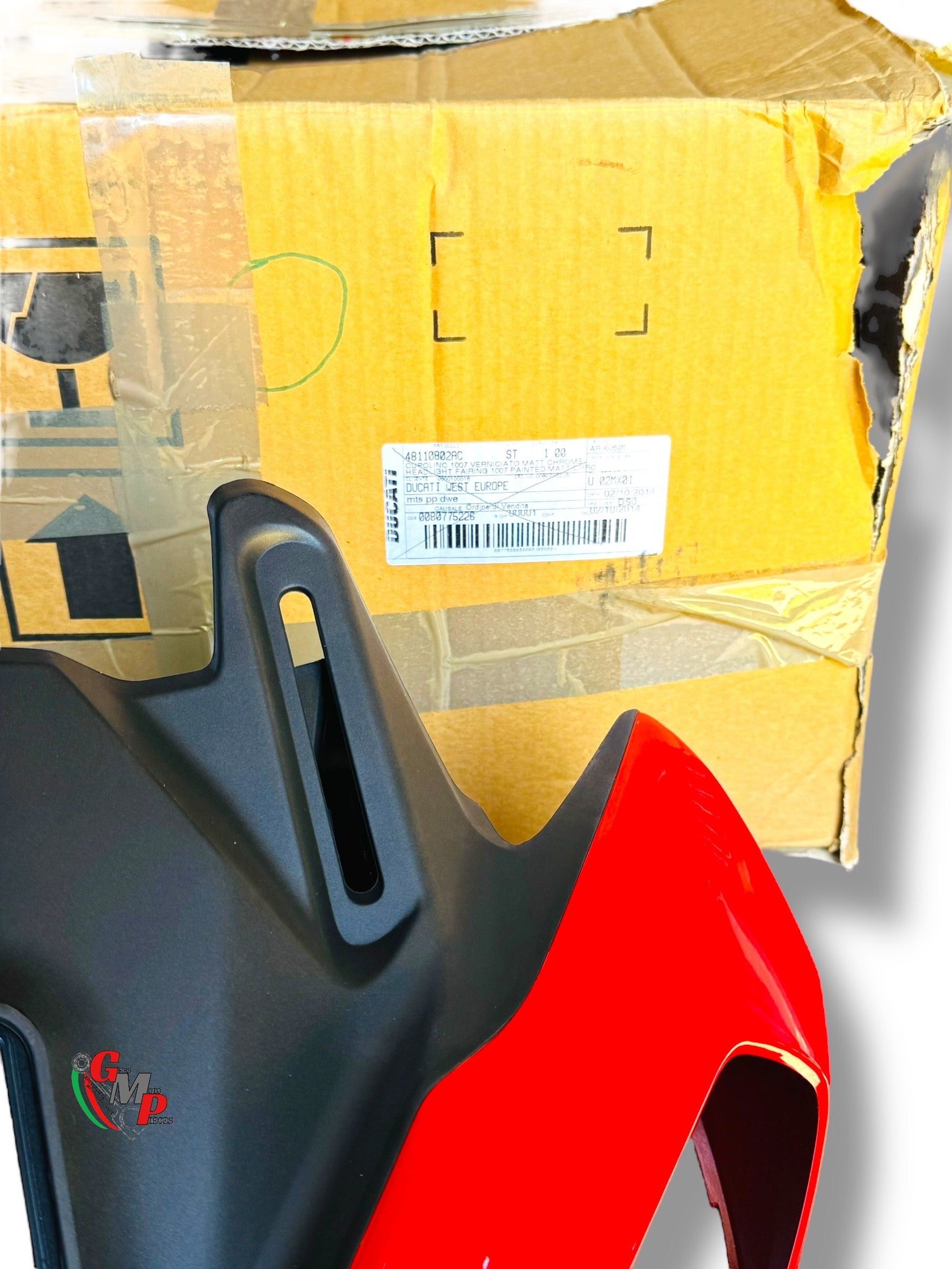 Carénage Tête de fourche avant Rouge NEUF - DUCATI