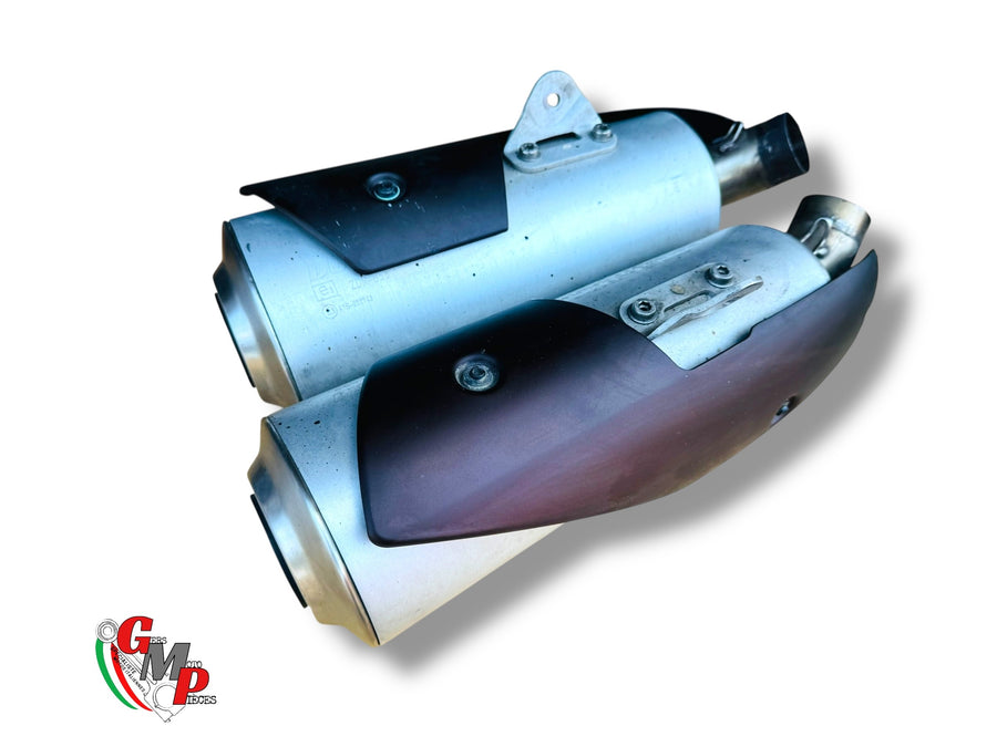 SILENCER RIGHT + LEFT - DUCATI