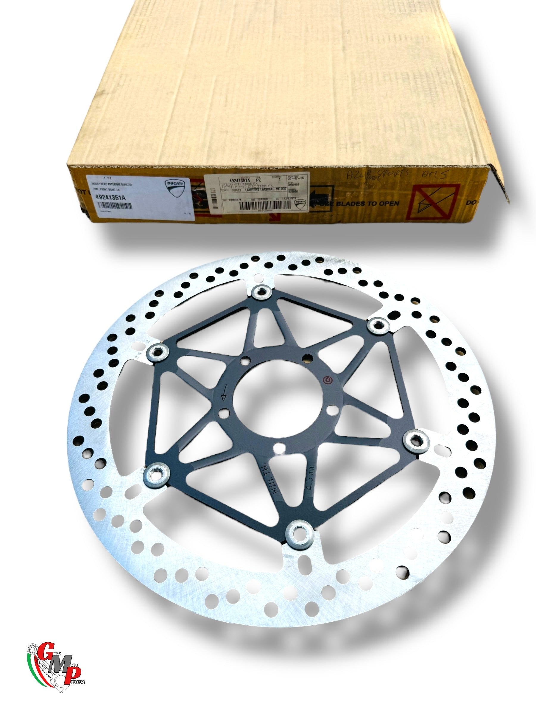 Disque frein avant gauche NEUF - Ducati