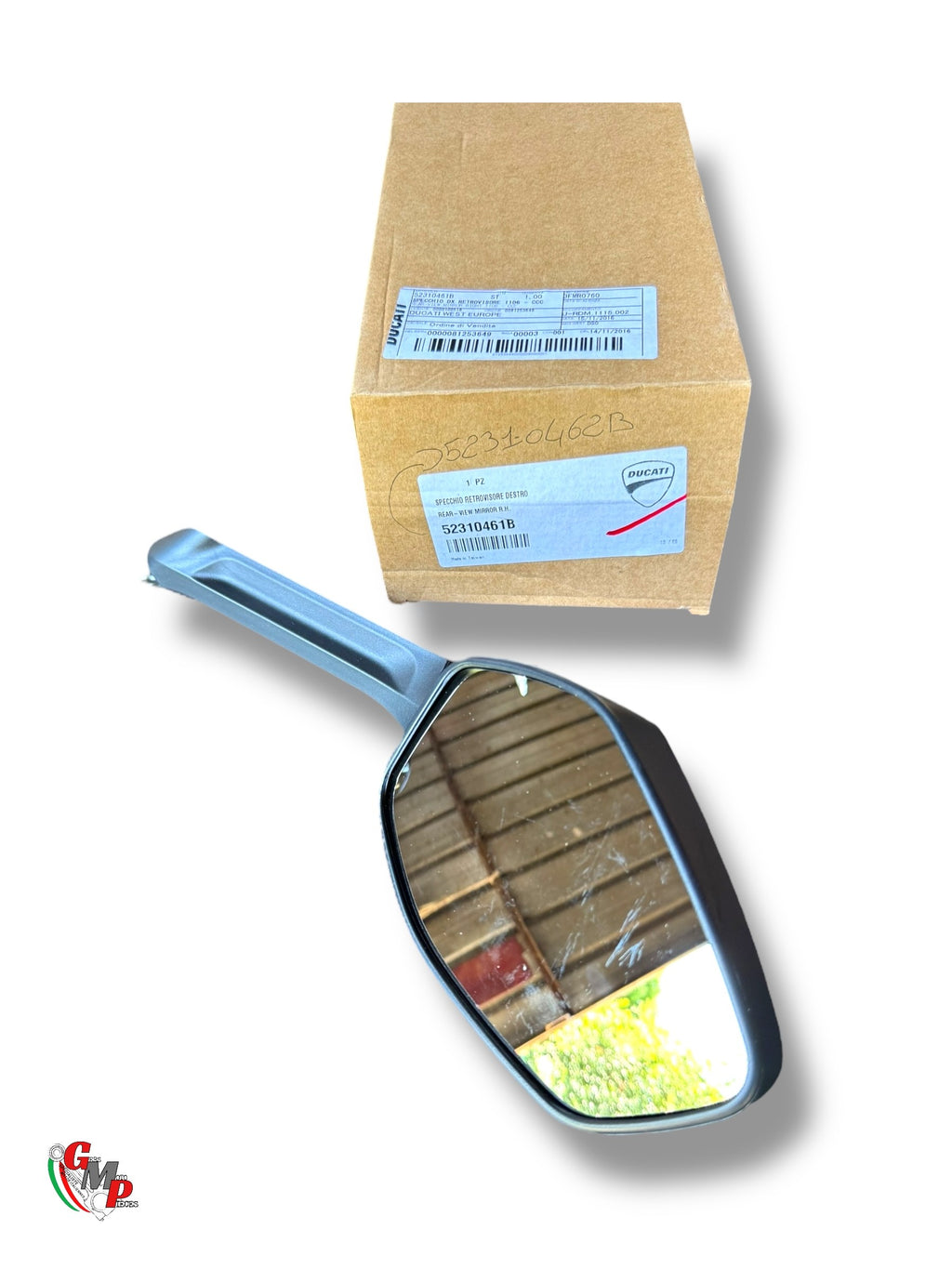 Rétroviseur Droit NOIR NEUF - Ducati