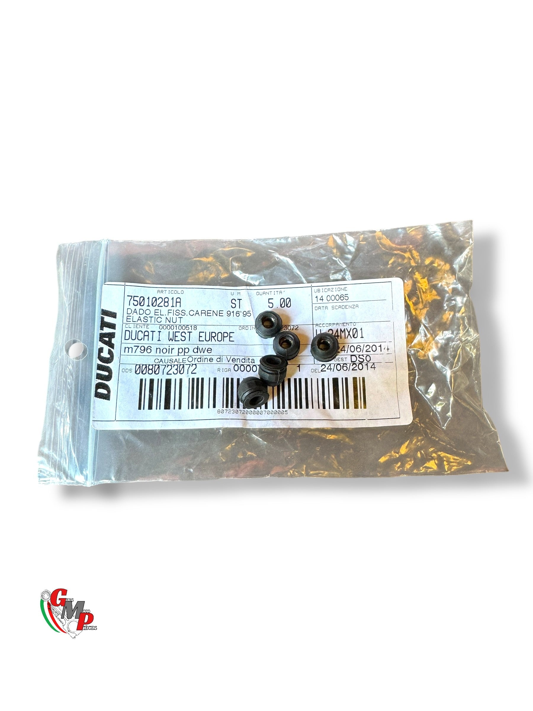 Ecrou Insert Vis Bulle Neuf - Ducati