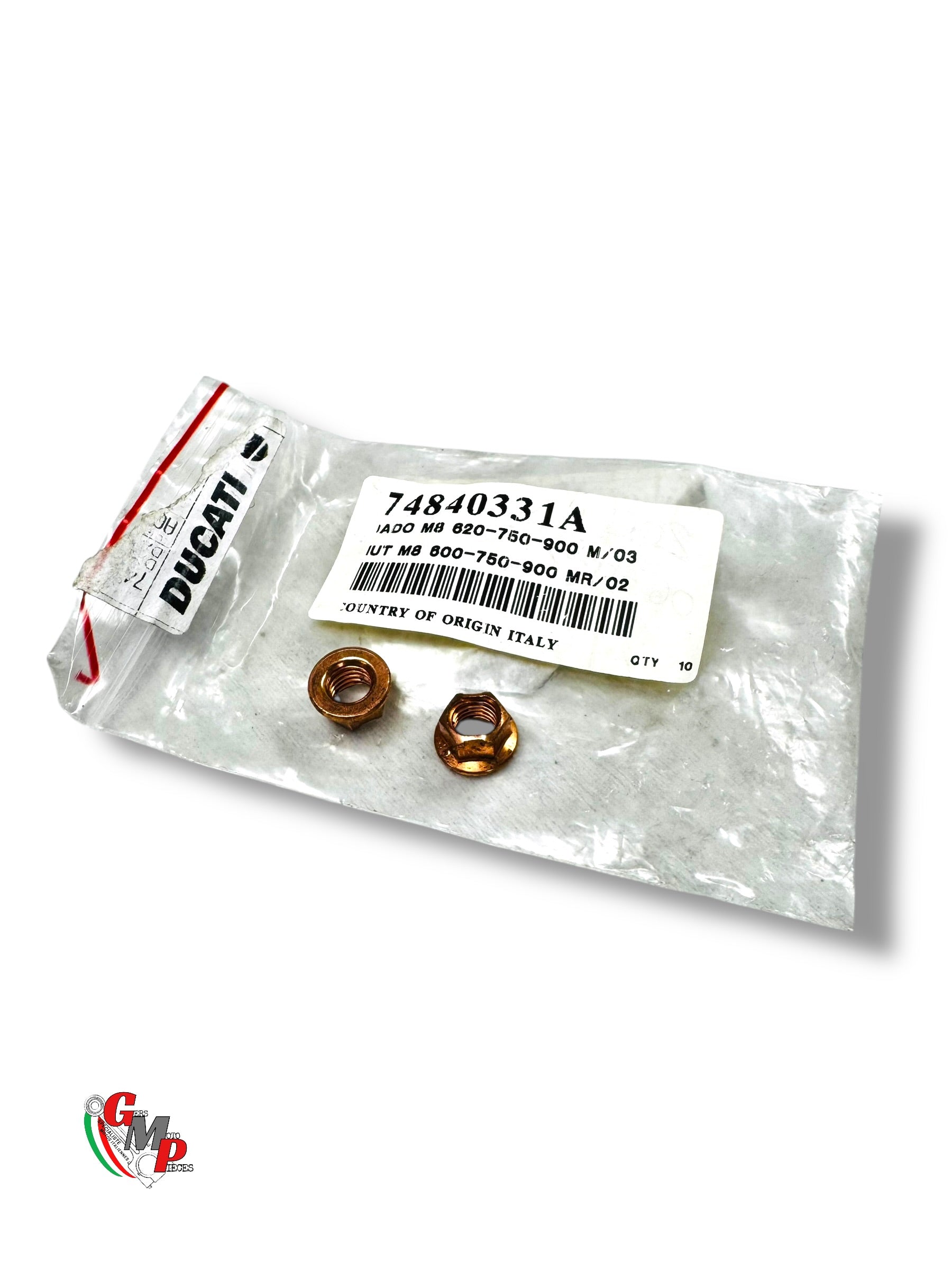 Ecrou Goujon Echappement M8 NEUF - Ducati