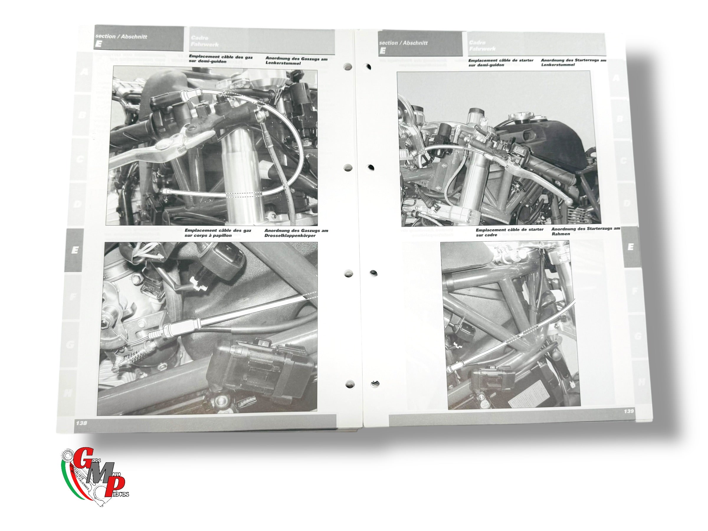 Manuel Atelier 900MHE 2001 Français/Allemand NEUF - Ducati