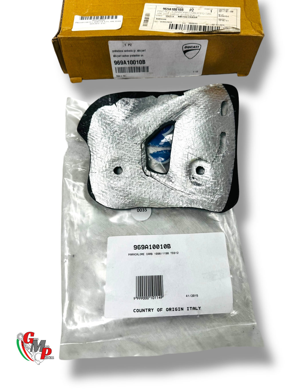 NEW Carbon Exhaust Manifold Guard - Ducati Performance