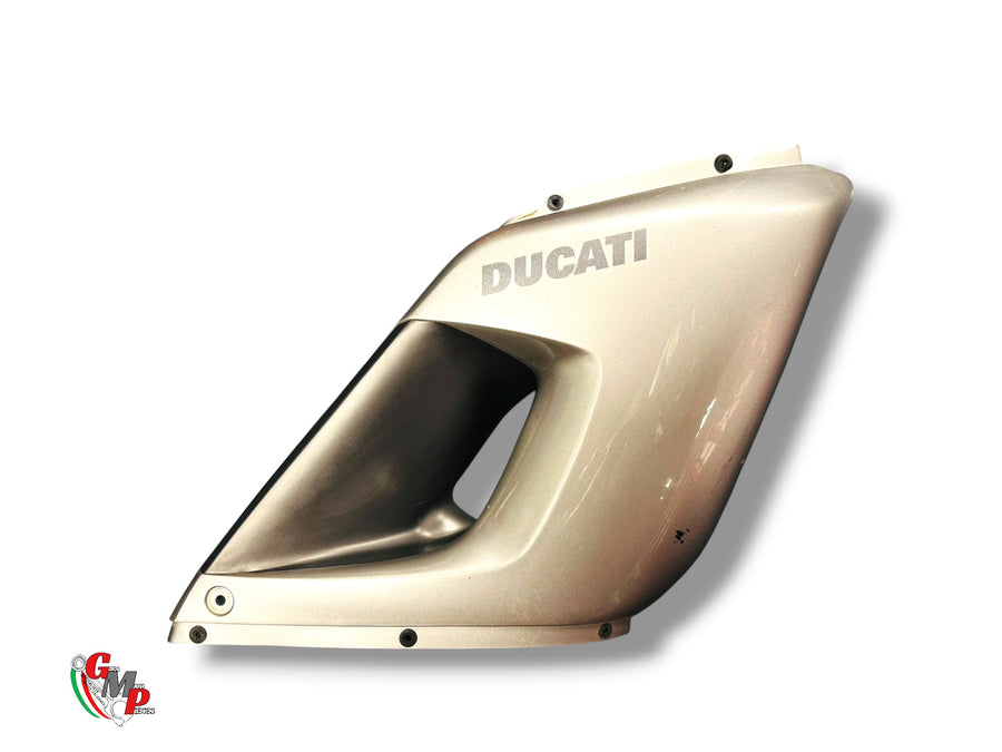 Upper Right Half Fairing Grey - Ducati